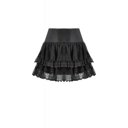 Dark in Love Astrid Lace Buckle Skirt