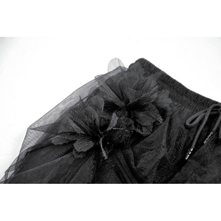 Dark In Love Seraphina Gothic Tulle Maxi Skirt