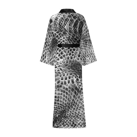 ANTIBrand Shedding Skin Snakeskin Effect Robe