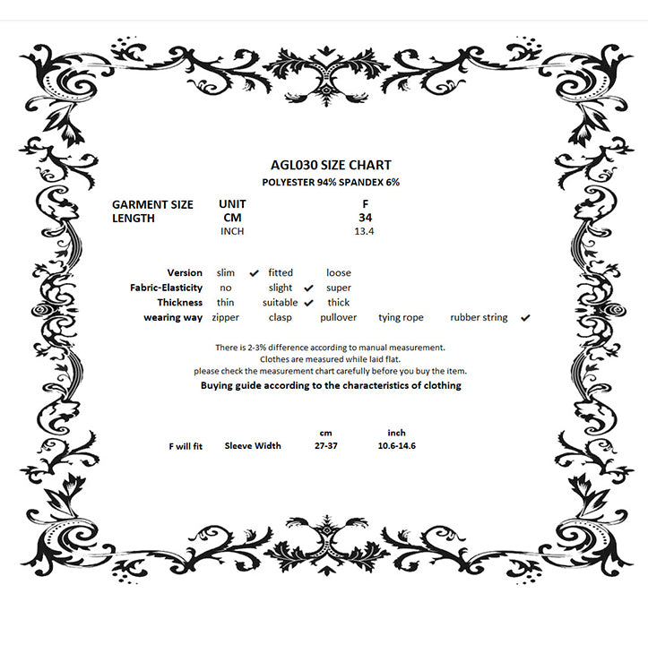 Dark in Love Lillian Victorian Lace Arm Warmers