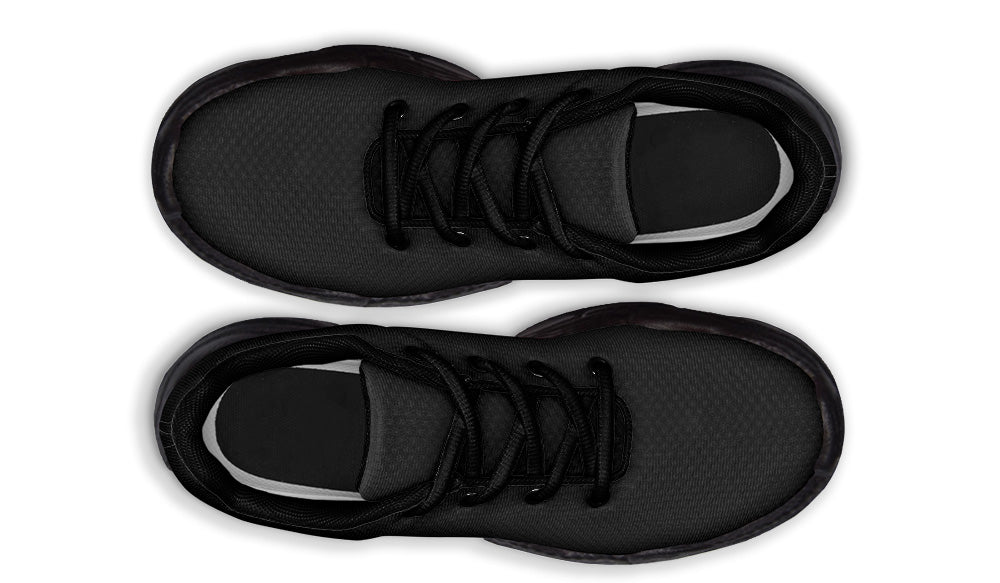 ANTIBrand Black as Your Soul Chunky Trainers