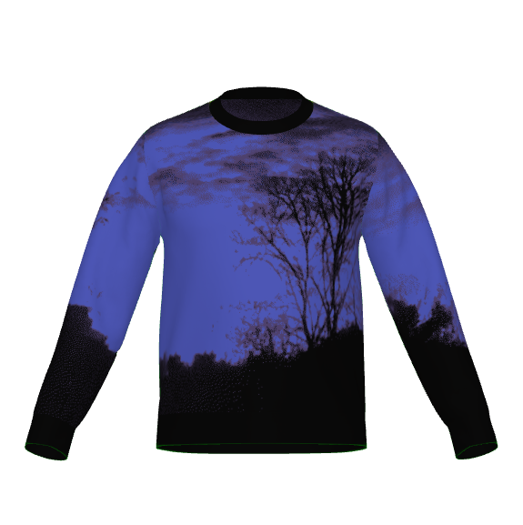 ANTIBrand 1999 gothic skyline knit jumper – front view