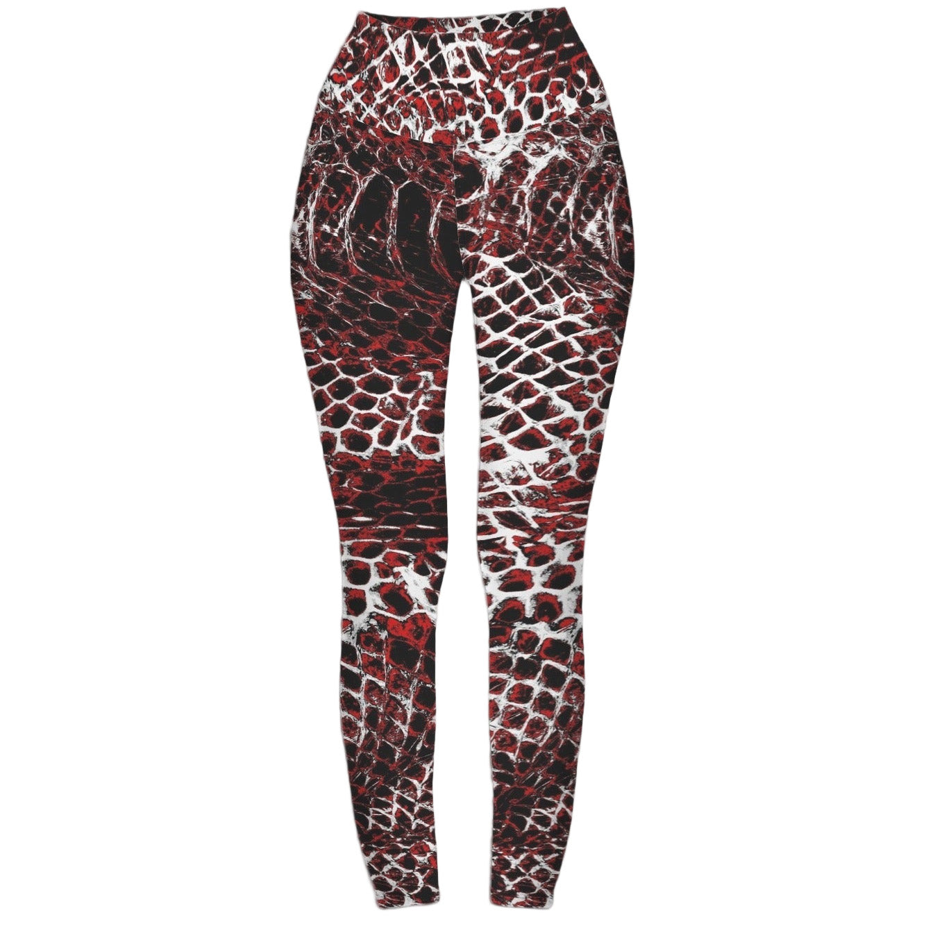 ANTIBrand Misfits Rack - Basilisk Skin Gym Leggings - L (UK 14)