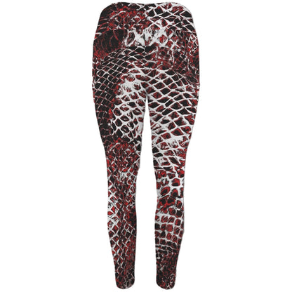 ANTIBrand Sportswear Basilisk Skin Gym Leggings with Pockets