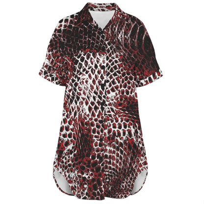 ANTIBrand Basilisk Skin Shirt Dress
