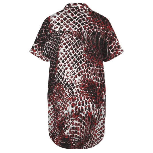 ANTIBrand Basilisk Skin Shirt Dress