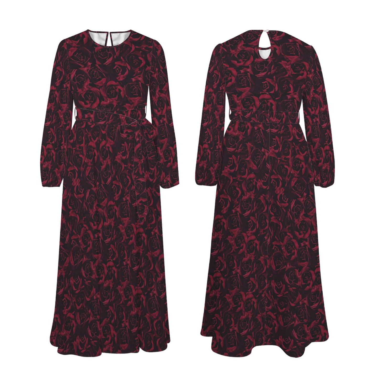 ANTIBrand Blood Roses Maxi Dress