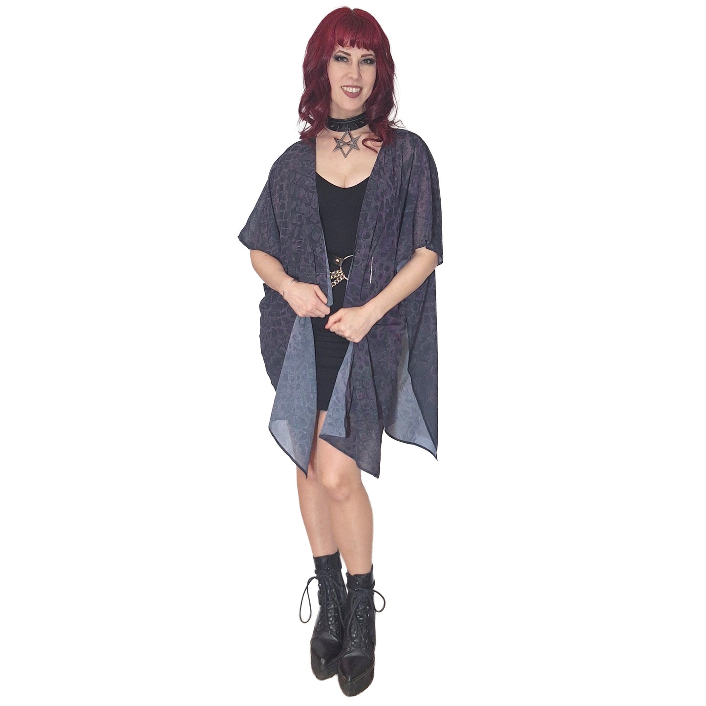 ANTIBrand Misfits Rack - Hydra Skin Chiffon Shawl - S (Fits UK 10 to 14)