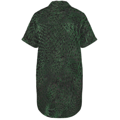 ANTIBrand Shedding Skin Dragon Skin Shirt Dress