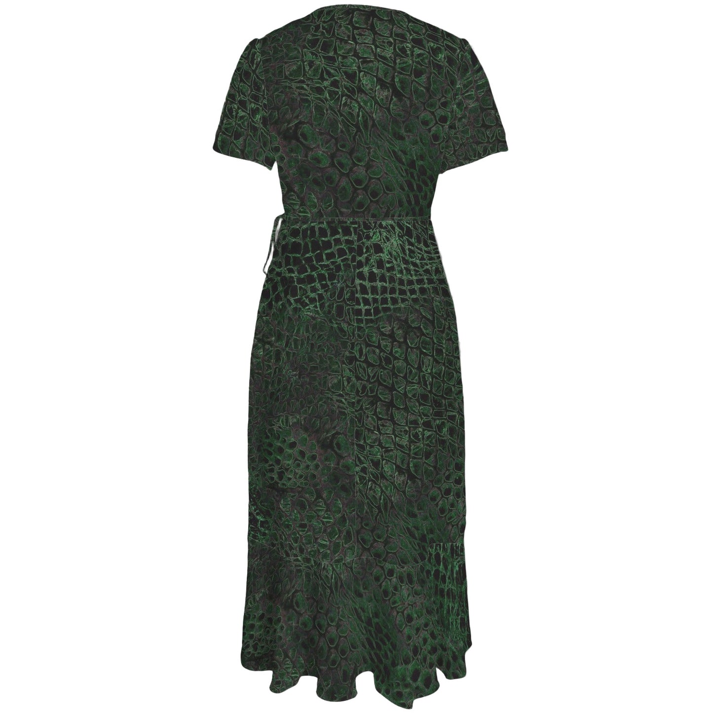 ANTIBrand Shedding Skin Dragon Skin Wrap Dress