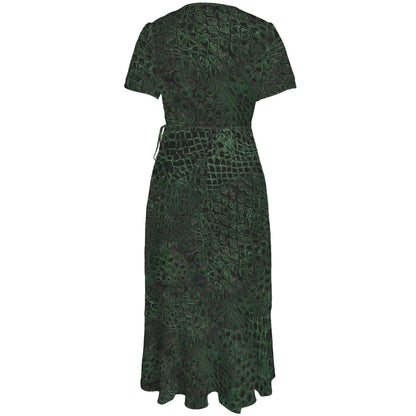 ANTIBrand Misfits Rack - Dragon Skin Wrap Dress - 2XL (UK 18)