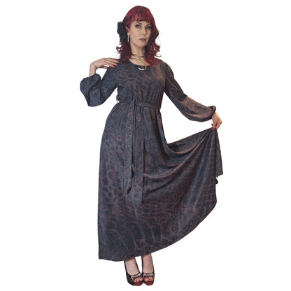 ANTIBrand Misfits Rack - Wyvern Skin Maxi Dress - S (Best Fits UK 10–12)