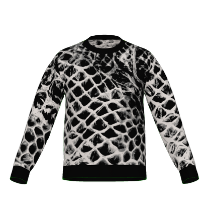 ANTIBrand Snakeskin Effect Knit Jumper – Front View