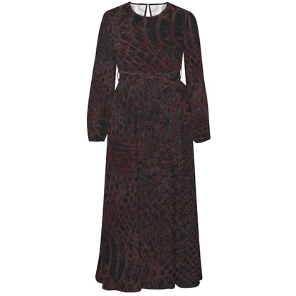 ANTIBrand Shedding Skin Wyvern Skin Maxi Dress