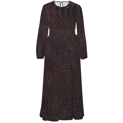 ANTIBrand Misfits Rack - Wyvern Skin Maxi Dress - S (Best Fits UK 10–12)