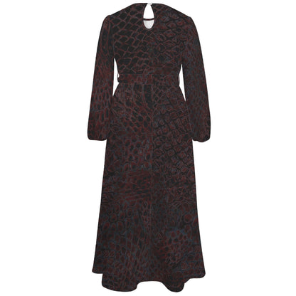 ANTIBrand Shedding Skin Wyvern Skin Maxi Dress