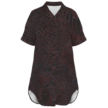 ANTIBrand Shedding Skin Wyvern Skin Shirt Dress