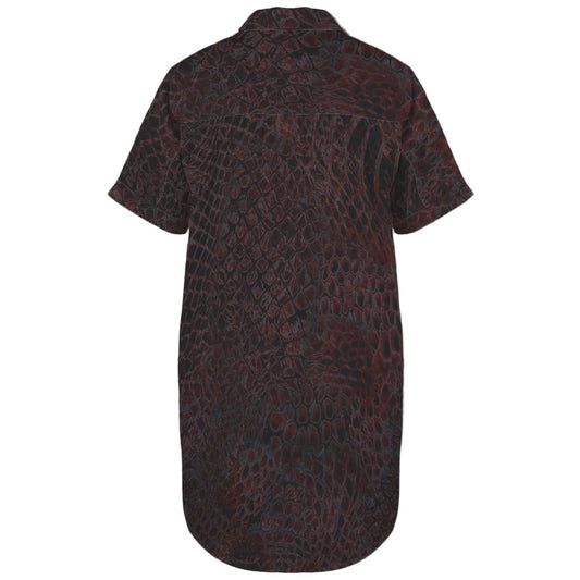 ANTIBrand Shedding Skin Wyvern Skin Shirt Dress