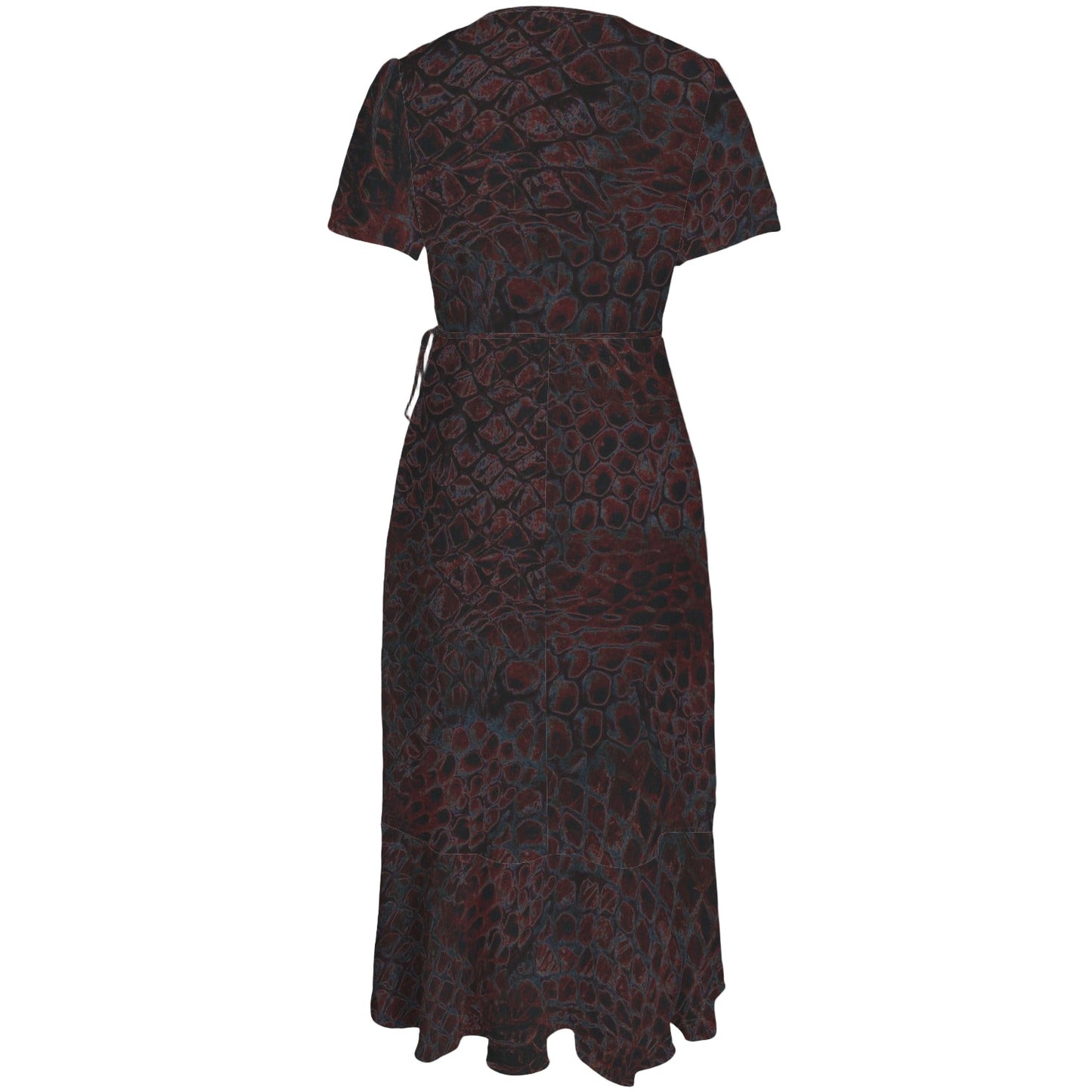 ANTIBrand Shedding Skin Wyvern Skin Wrap Dress