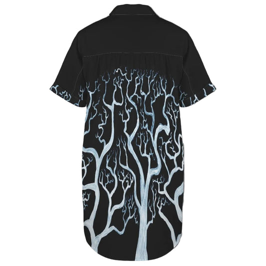ANTIBrand x DevilBoy Crooked Forest Shirt Dress