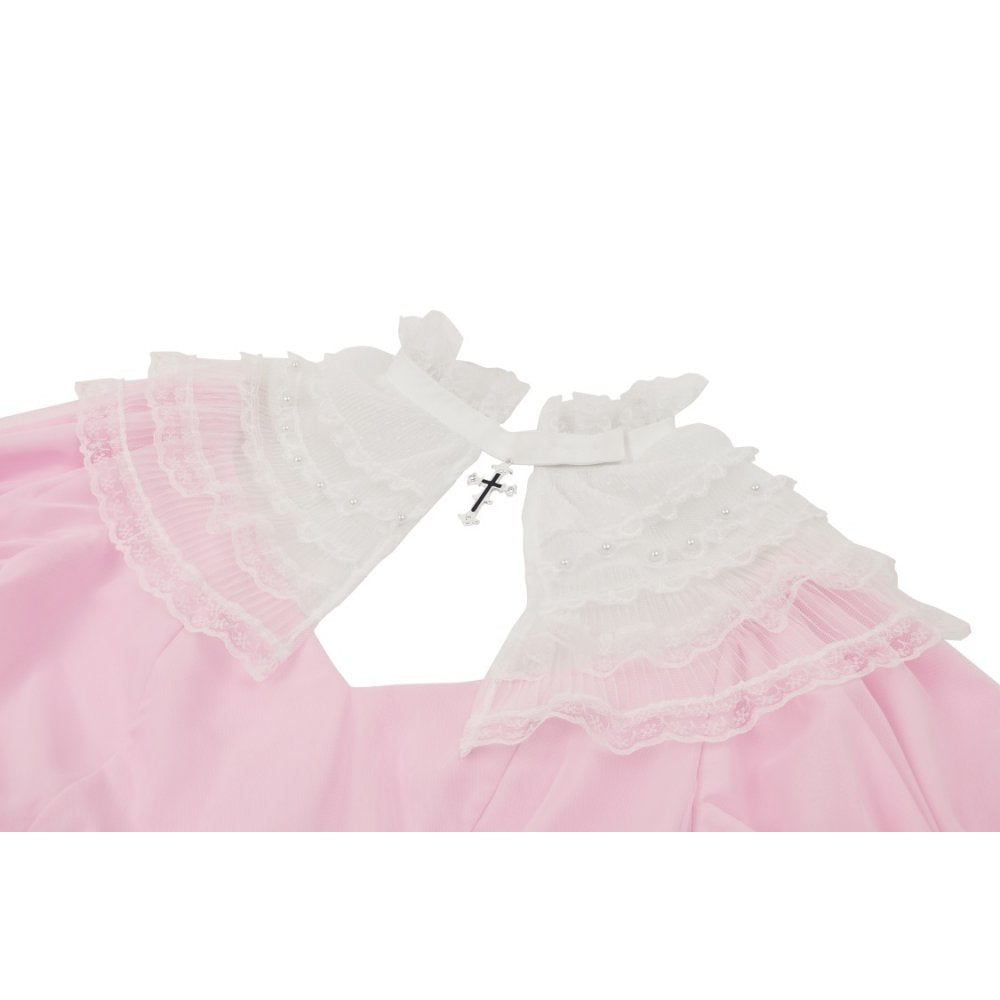 Dark In Love Aadya Dress - Pink - Kate's Clothing
