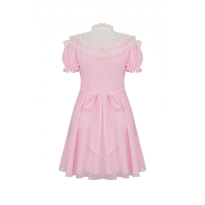 Dark In Love Aadya Dress - Pink - Kate's Clothing
