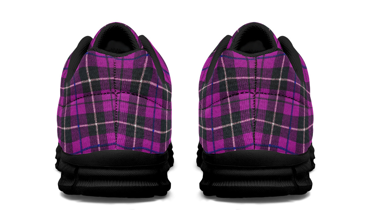 ANTIBrand – Pink Punk Tartan Active Trainers
