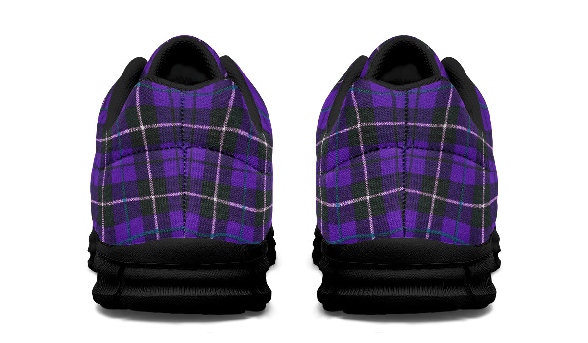 ANTIBrand Active Trainers – Purple Tartan
