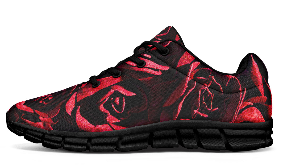 ANTIBrand – Red Roses Goth Active Sneakers
