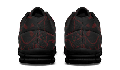 ANTIBrand Tumbling Blood Skulls Active Trainers