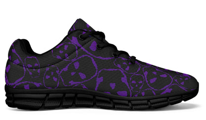 ANTIBrand Tumbling Purple Skulls Active Trainers