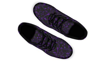 ANTIBrand Tumbling Purple Skulls Active Trainers