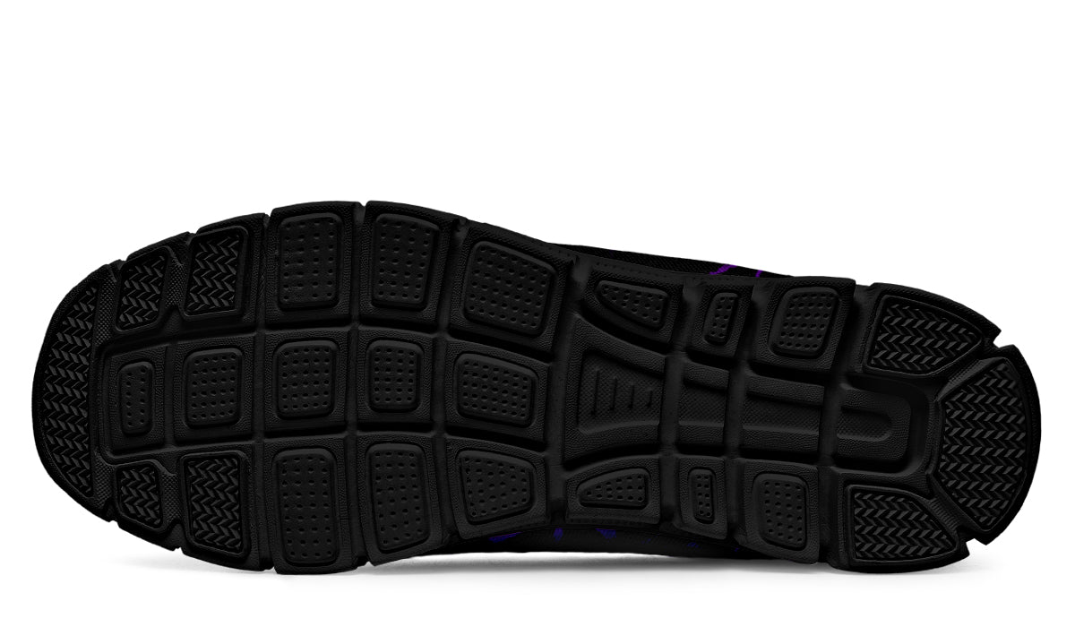 ANTIBrand Tumbling Purple Skulls Active Trainers