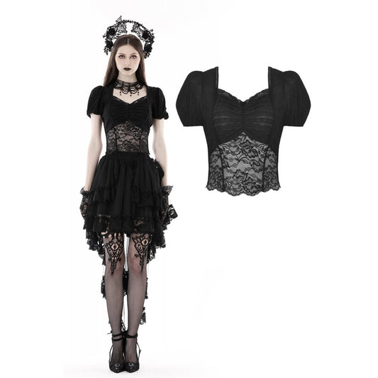 Dark In Love Alectrona Top - Kate's Clothing