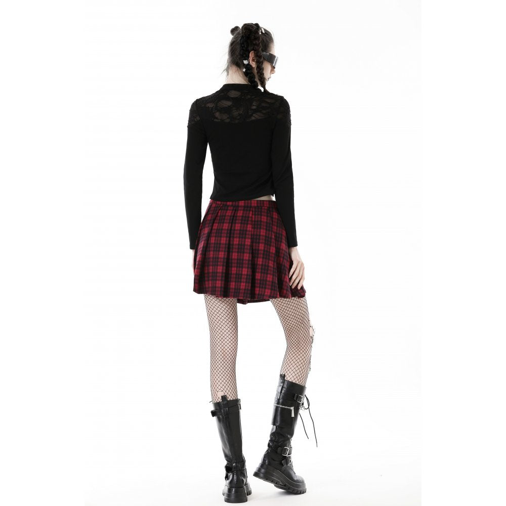 Dark In Love Allatum Skirt - Kate's Clothing