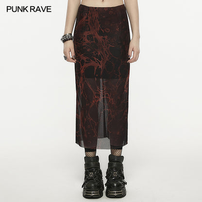 Punk Rave Aneira Skirt - Kate's Clothing