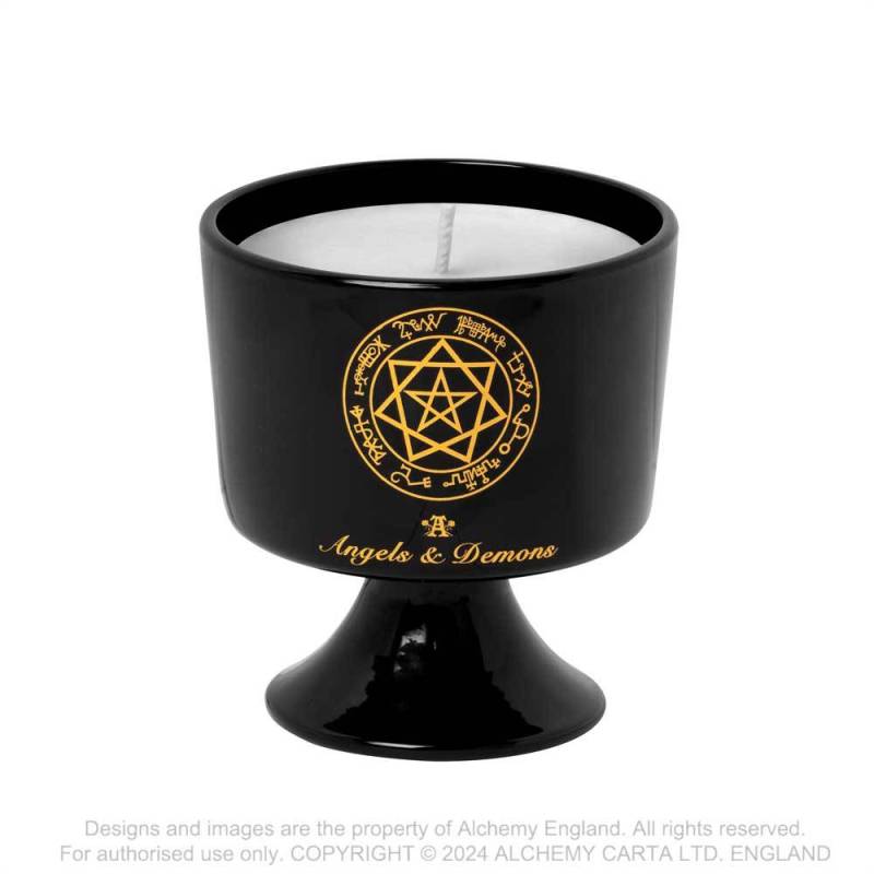 Alchemy Angels & Demons Scented Glass Candle Jar - Kate's Clothing
