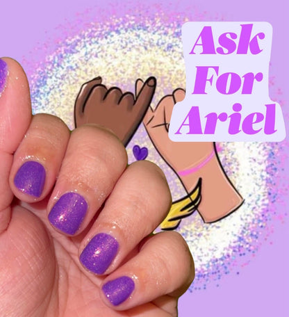 Radioactive Unicorn Ask For Ariel Charity Nail Polish - Kate's Clothing