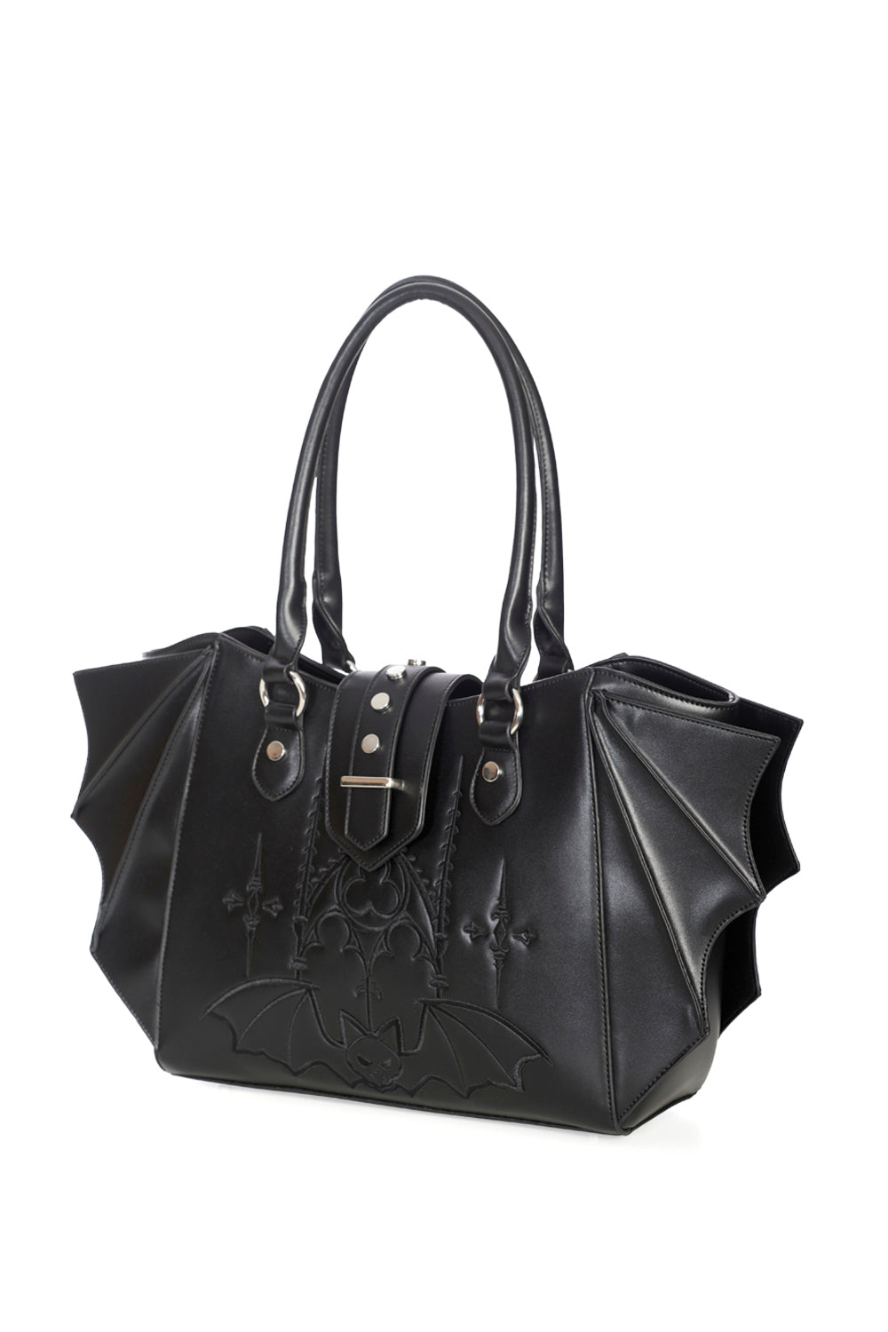 Banned Apparel Black Bat Tote Bag - Kate's Clothing