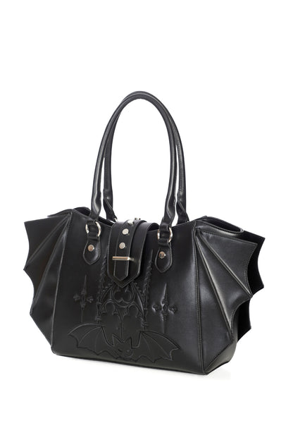 Banned Apparel Black Bat Tote Bag - Kate's Clothing