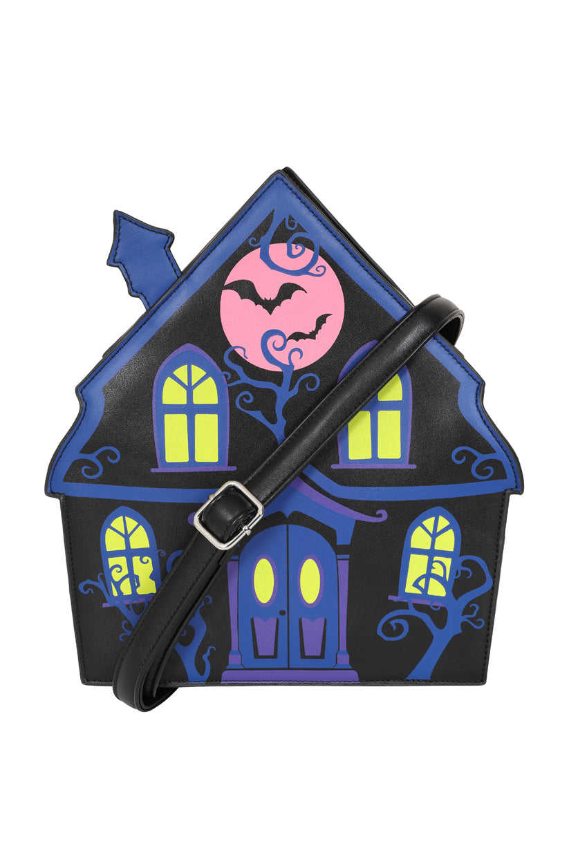 Banned Apparel Ghost House Crossbody Bag