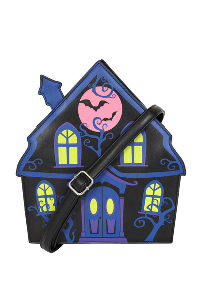 Banned Apparel Ghost House Crossbody Bag