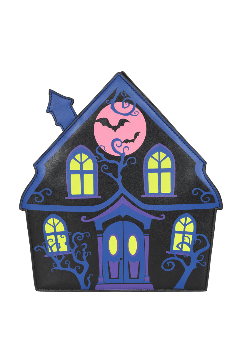 Banned Apparel Ghost House Crossbody Bag