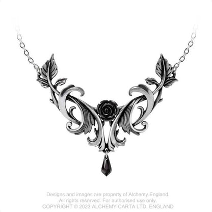 Alchemy Baroque Rose Necklace - Kate's Clothing