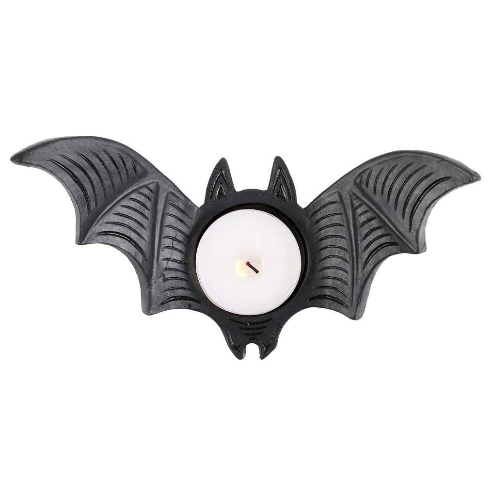 Gothic Gifts Bat Tealight Candle Holder - Kate's Clothing