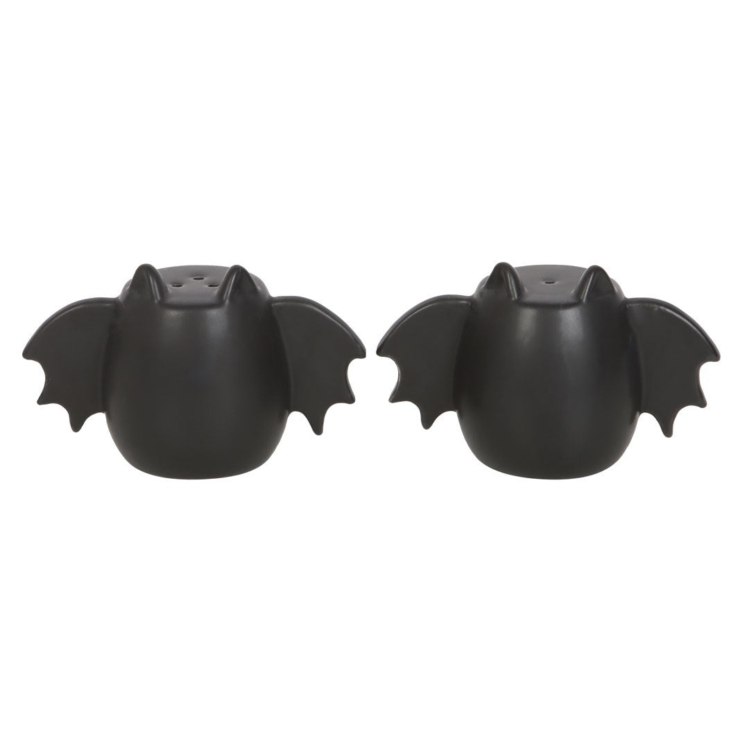 Gothic Gifts Bat Wing Salt and Pepper Shakers - Kate's Clothing