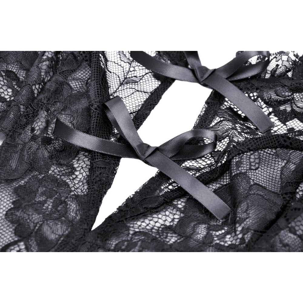 Dark In Love Bellatrix Lace Maxi Dress - Kate's Clothing