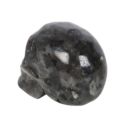 Gothic Gifts Black Labradorite Crystal Skull - Kate's Clothing
