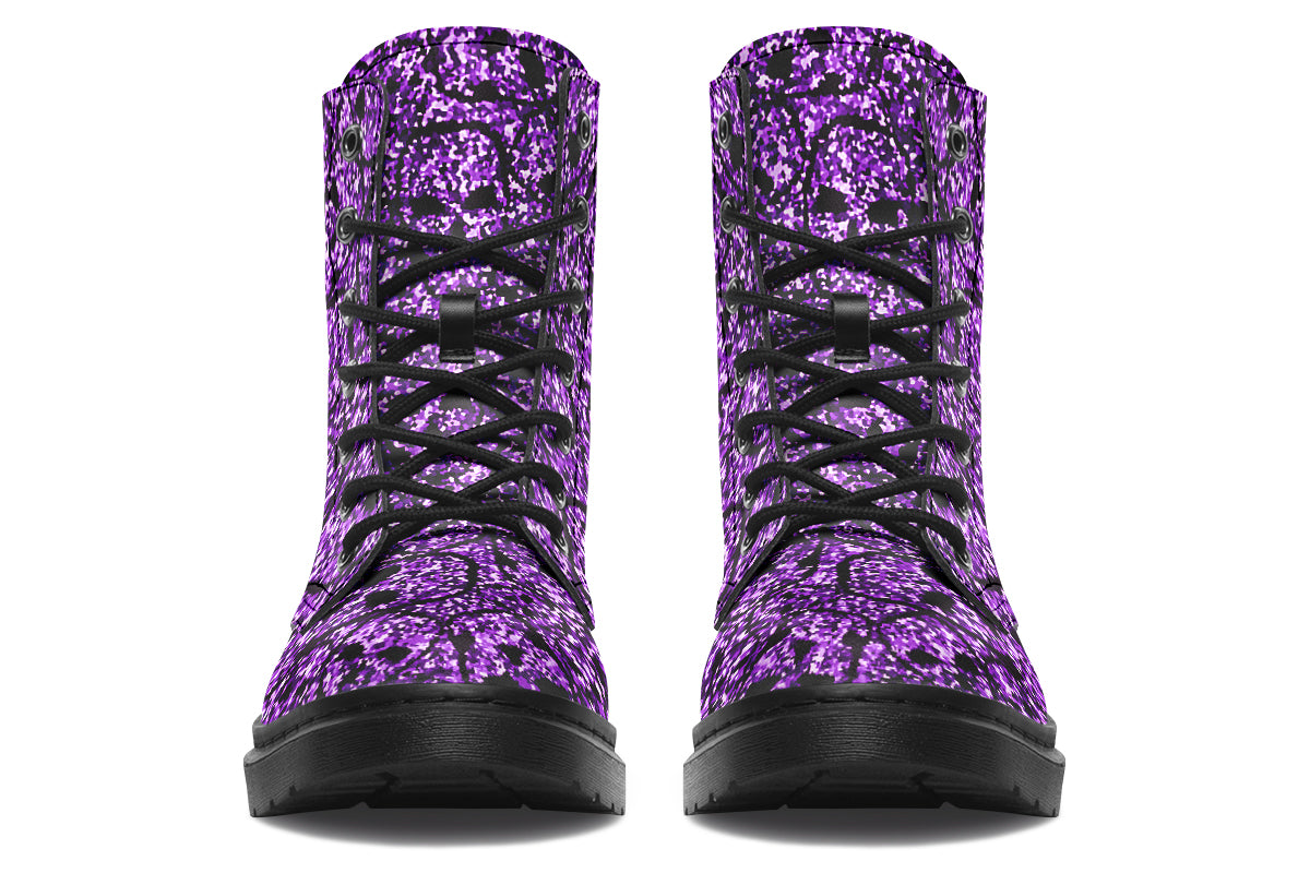 ANTIBrand Amethyst Annihilation Combat Boots – Purple