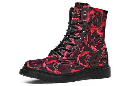 Red Roses Vegan Boots – ANTIBrand